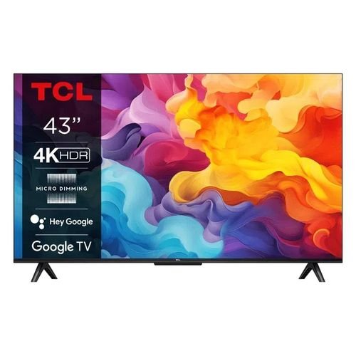 TCL TV 43Inch Direct LED 4K HDR Smart TV V6B 43