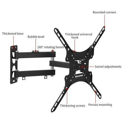 TV bracket Home Design Rotating 14" - 55" Full Motion Swivel TV Bracket