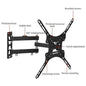 TV bracket Home Design Rotating 14" - 55" Full Motion Swivel TV Bracket