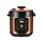 Ailyons Pressure Cooker 6Litres Multi Functional Electric Explosive Proof 1000W Brown 1 Year Warranty LS-A4-6L