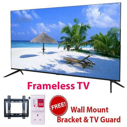 Skyworth Tv 65Q6500H, 65" 4K QLED Smart Google TV,Voice Control, WiFi & Bluetooth Black With FREE +BRACKET+TV GUARD(1YR WRTY)