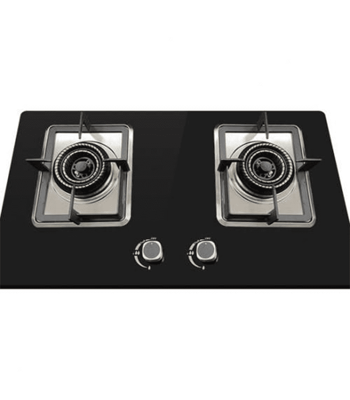 Amaze Cooker Premium Two Burner Glass Cooker, Table Top AM 8802A
