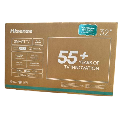 Hisense TV 32 Inch Smart LED TV A4QKEN  HD, Wi-Fi, HDMI, USB