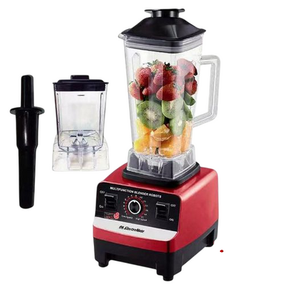 ElectroMate Multi-Function Blender 2.5L  Powerful Motor, Red