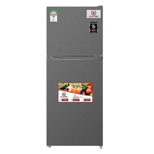 SmartPro Fridge Top Mounted Freezer 118 Litres Inox 1 Year Warranty SFR-150DT-I