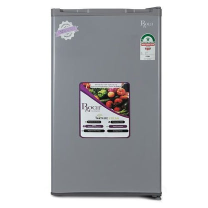 Roch Fridge 90Litres Single Door Silver 1YR Warranty RFR-120S-I