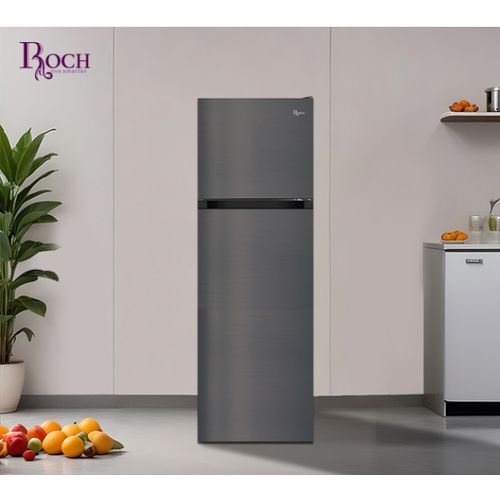 Roch Fridge 255L Non-Frost Double Door RFR-325-DT-I