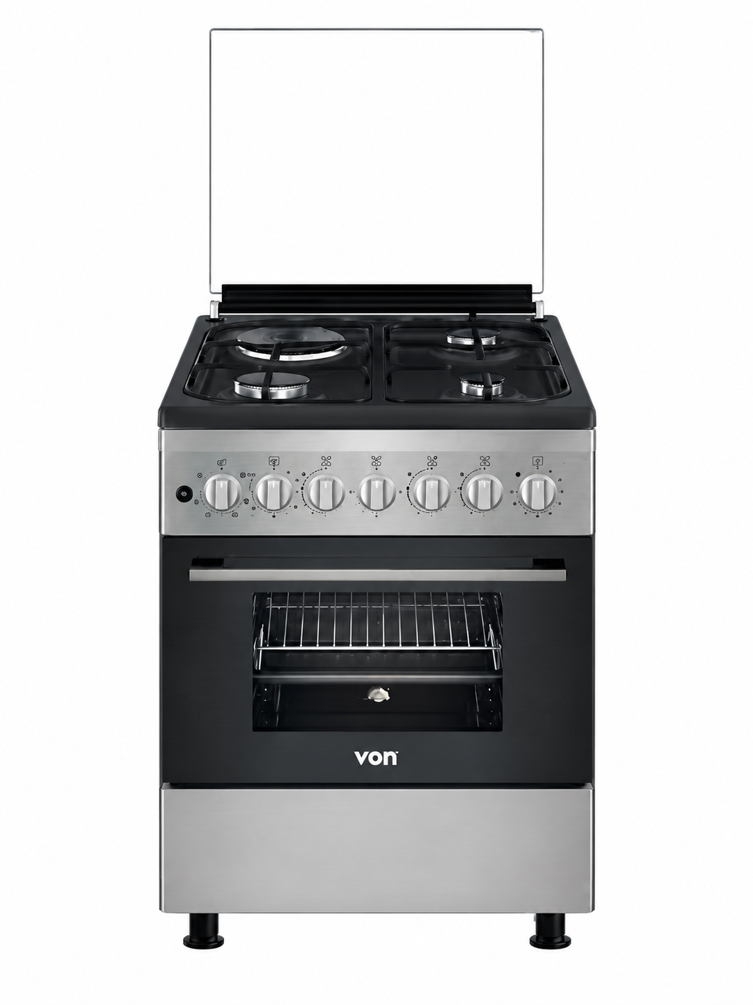 Von Cooker 3 Gas + 1 Electric VCF553161FFD Dove Grey