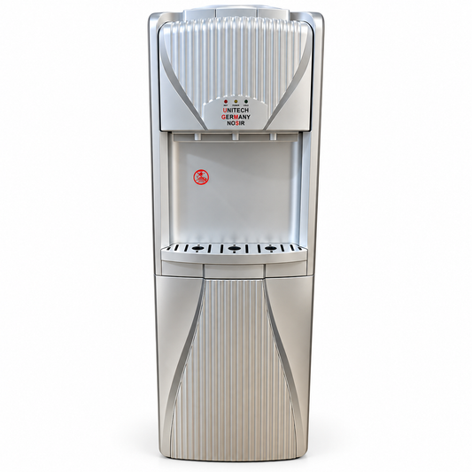 Unitech Dispenser top load Hot Cold and Normal Water With Fridge & Compressor Cooling
