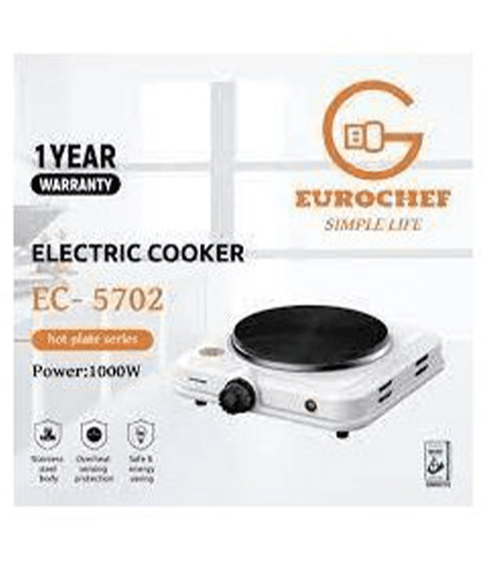 Eurochef Cooker Single Hotplate  EC-5702
