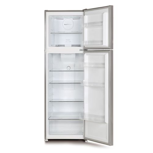 Roch Fridge 260L NO Frost Double Door Silver RFR-325DT-I