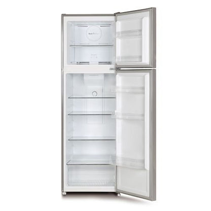 Roch Fridge 260L NO Frost Double Door Silver RFR-325DT-I