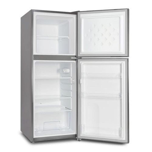 SmartPro Fridge Top-Mounted Freezer 138L Inox SFR 175-DT-I 1year waranty