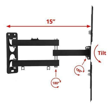 TV bracket Home Design Rotating 14" - 55" Full Motion Swivel TV Bracket