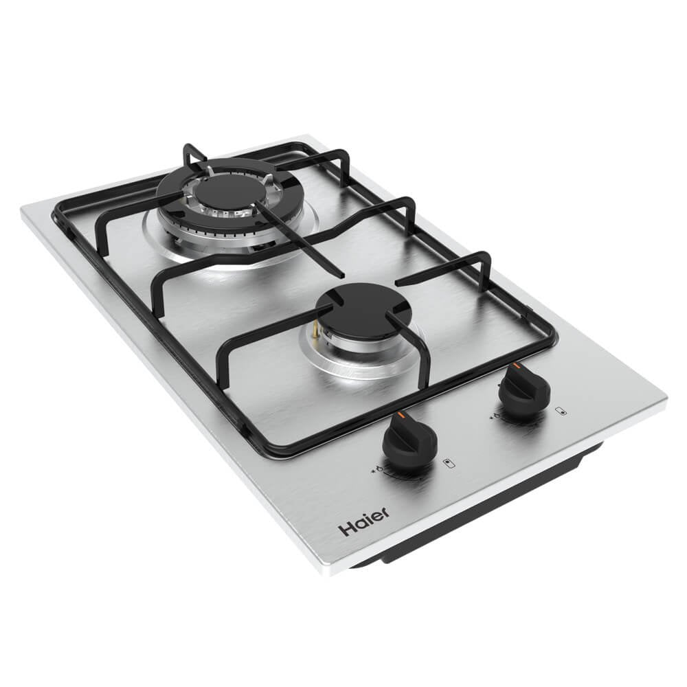 Haier Hob 2 Burners with WoK Burner Built-in Cooker. HOB-2F30ST