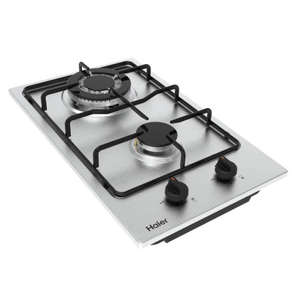 Haier Hob 2 Burners with WoK Burner Built-in Cooker. HOB-2F30ST