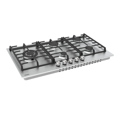 Haier Hob Built-In 5 Gas Cooker Stainless Steel HOB-790SS