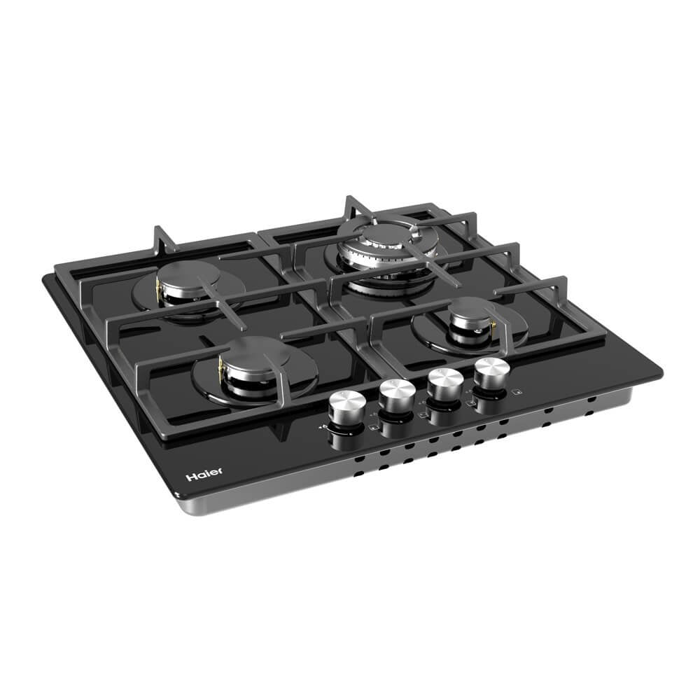 Haier Hob 4 Gas Burners 60cm Built-in Cooker HOB-460FBT