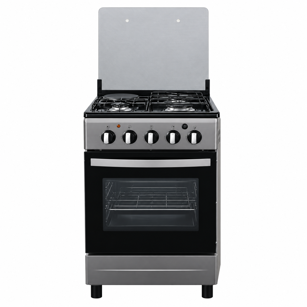 Nunix cooker Free Standing 3 Gas+1 Hotplate With Gas Oven 1year warranty WLD-560-3G1E size 50*55