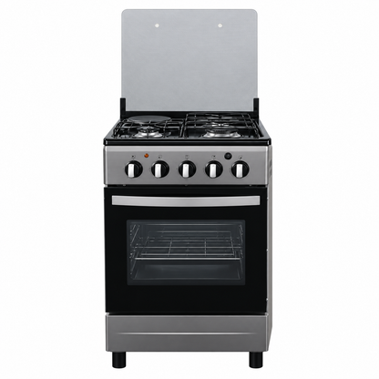 Nunix cooker Free Standing 3 Gas+1 Hotplate With Gas Oven 1year warranty WLD-560-3G1E size 50*55