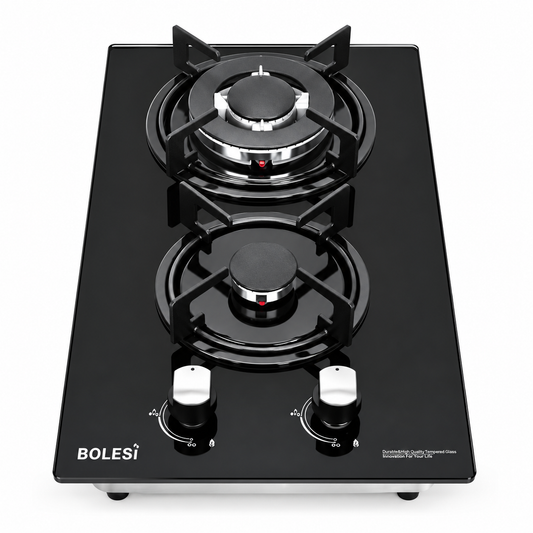 Bolesi Hob 2 Burner Built-in Glass H29-203B