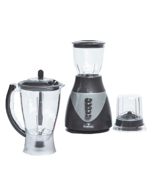 Rashnik Blender 3 In 1 Blender With Grinding Machine(1.5L) RN1011