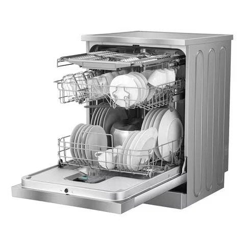 Hisense HS622E90G 13 Place Setting Dishwasher, Stainless Steel, Multiple Wash Programs