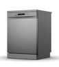 Hisense HS622E90G 13 Place Setting Dishwasher, Stainless Steel, Multiple Wash Programs