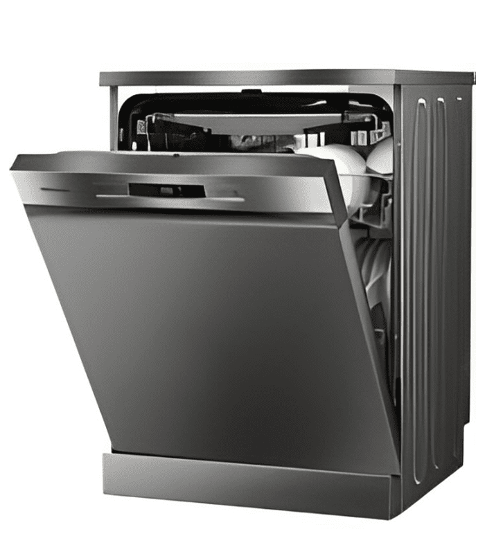 Hisense HS622E90G 13 Place Setting Dishwasher, Stainless Steel, Multiple Wash Programs