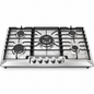 Bolesi Hob Built In 5 Gas With Middle Wok Burner HOB-HB-5022G