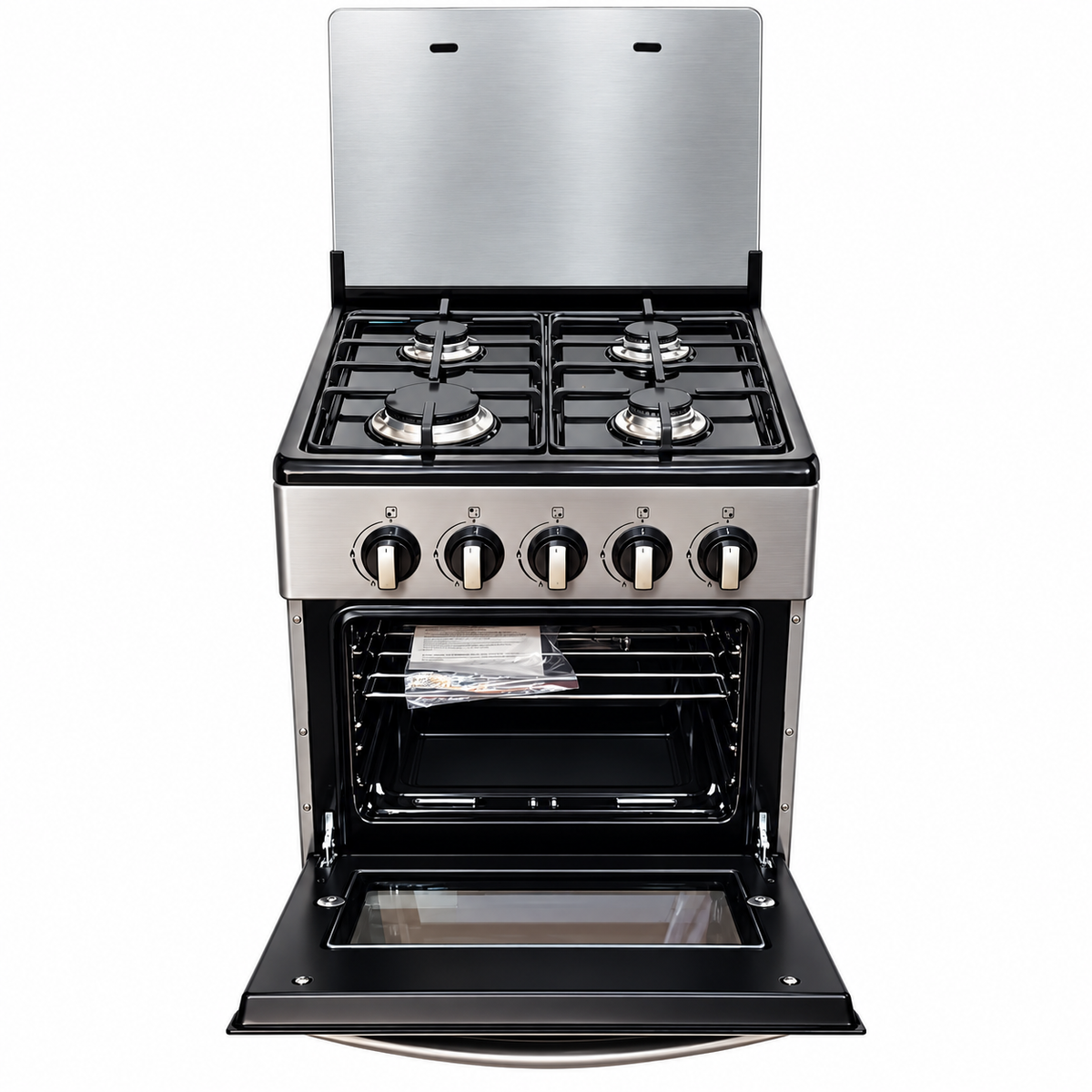 Nunix Cooker Free standing 4-Gas Burner,Gas Oven KZ-560-GO-S-50×55