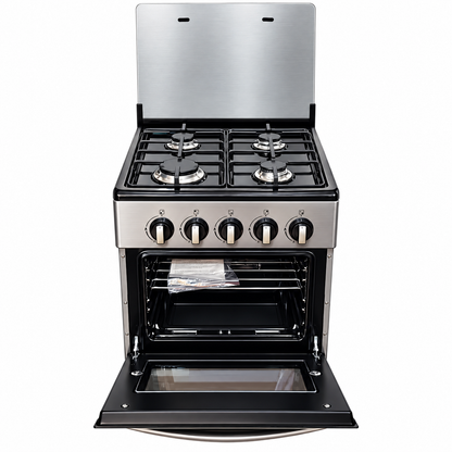 Nunix Cooker Free standing 4-Gas Burner,Gas Oven KZ-560-GO-S-50×55
