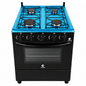 Euroken Cooker 4 Gas Burner Cooker with Gas Oven EURO4G-G