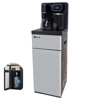 Nunix Dispenser  A1C Hot and Cold Bottom Load Water Dispenser Silver