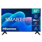 Hisense TV 32 Inch Smart LED TV A4QKEN  HD, Wi-Fi, HDMI, USB