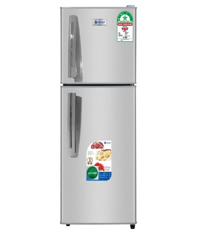 Nunix Fridge 210L Double Door Fridge Energy Efficient BCD-210