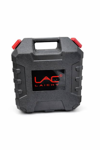 LAC Laichy Wrench Kit 48V Cordless Impact, Rechargeable Electric Drill Gun with 2 Batteries, Charger and Carry Case L-1313
