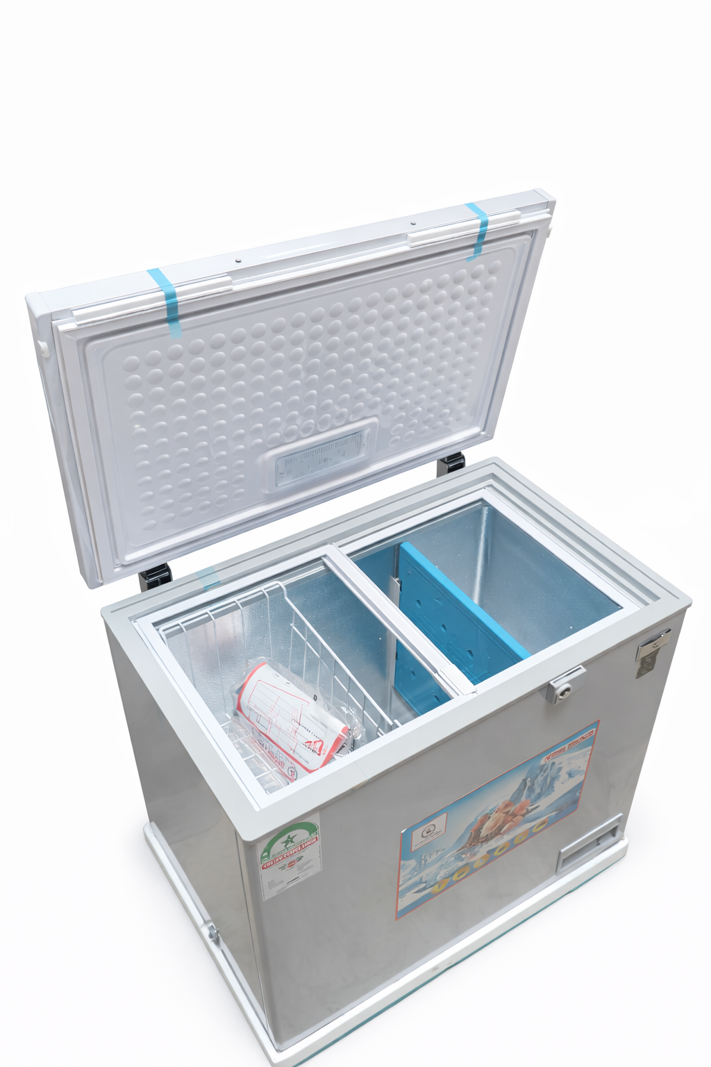 Smartpro Chest Freezer 170 Litres SCF-200-G with Cool Pack, Fast Freezing, Energy Saving, Low Noise