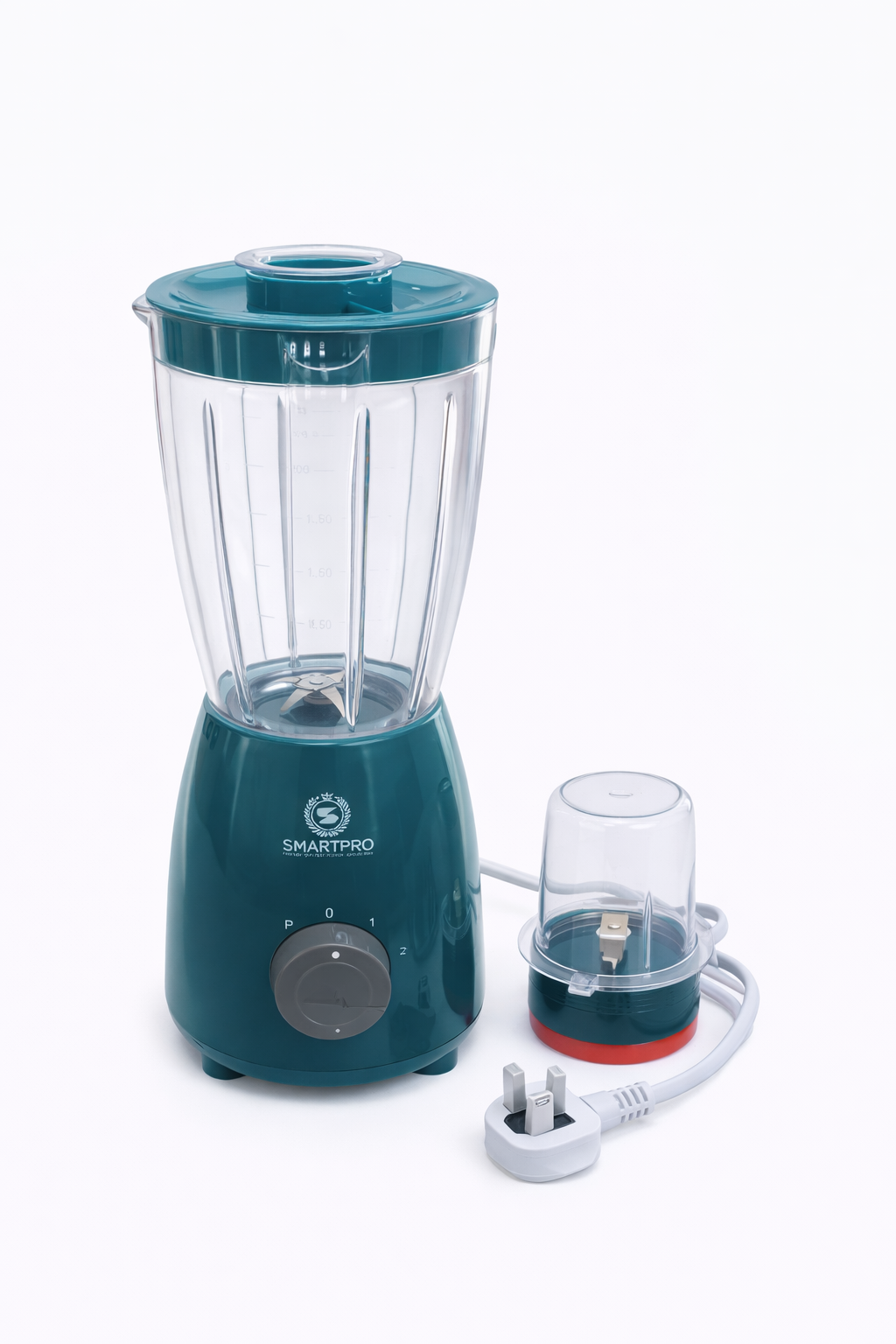 SmartPro Blender SBL-200GR 1.8L 1500W – 2 Speed + Pulse, Heavy Duty Kitchen Blender – Unbreakable Jar