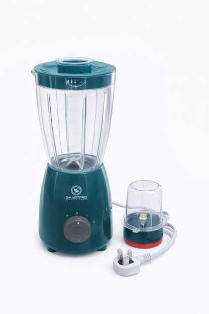 SmartPro Blender SBL-200GR 1.8L 1500W – 2 Speed + Pulse, Heavy Duty Kitchen Blender – Unbreakable Jar
