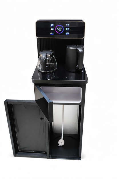 Nunix Dispenser A2C-X2 Smart Bottom Load With Coffee Maker, Bluetooth Speaker, USB &amp; FM Radio – Hot &amp; Cold