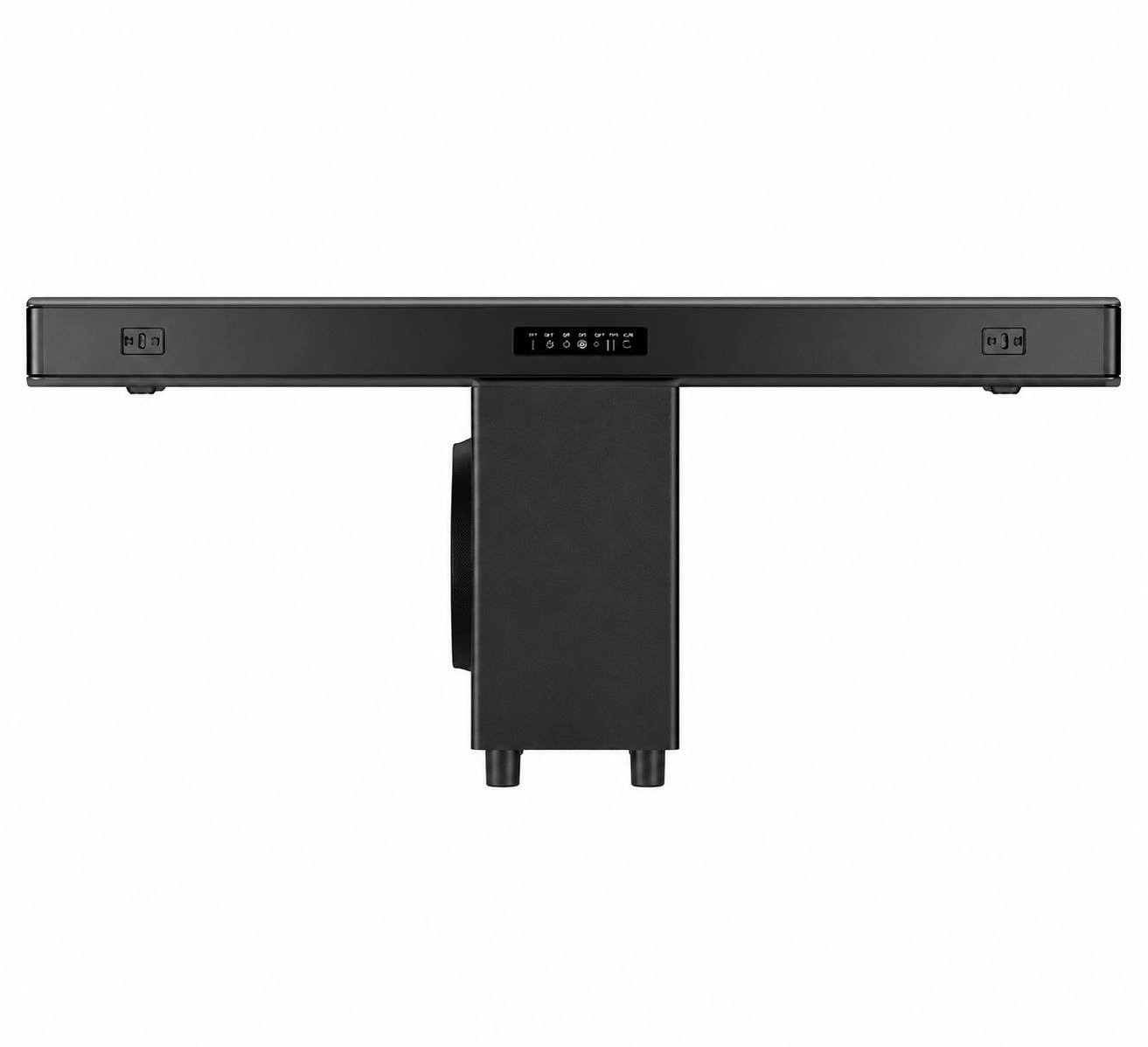 Vision Plus VP2112SB 2.1CH Sound Bar 210W Max Power – Bluetooth 5.0, HDMI ARC, Optical, USB, Wired Subwoofer, FM Radio, Black