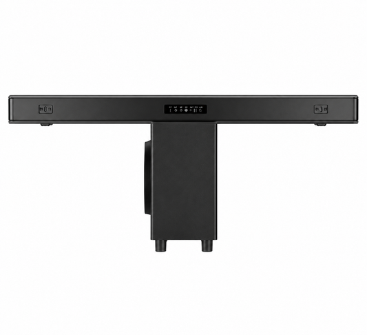 Vision Plus VP2112SB 2.1CH Sound Bar 210W Max Power – Bluetooth 5.0, HDMI ARC, Optical, USB, Wired Subwoofer, FM Radio, Black