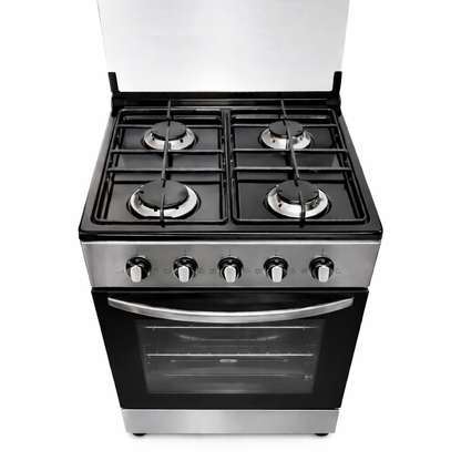 Nunix Cooker Freestanding 50×55cm 4-Gas Burner,Gas Oven KZ-560-GO-S