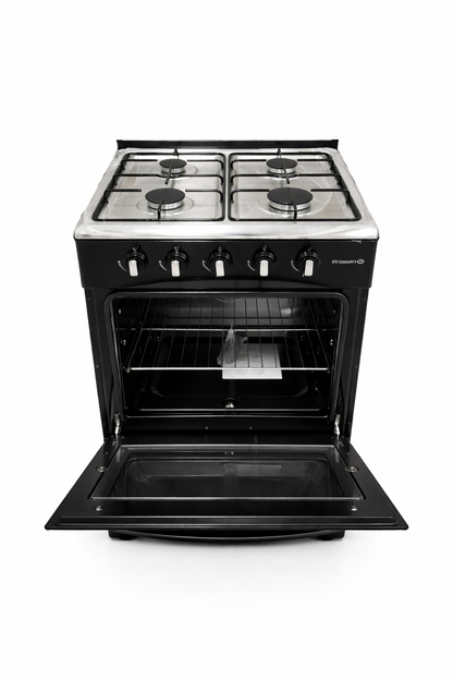 Volsmart Cooker 4 Gas + Gas Oven, VGS-680 60*60