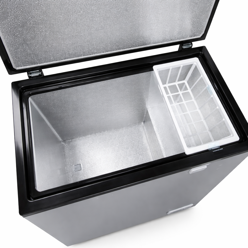 Volsmart Freezer Chest Freezer, Silver 150L One year warranty