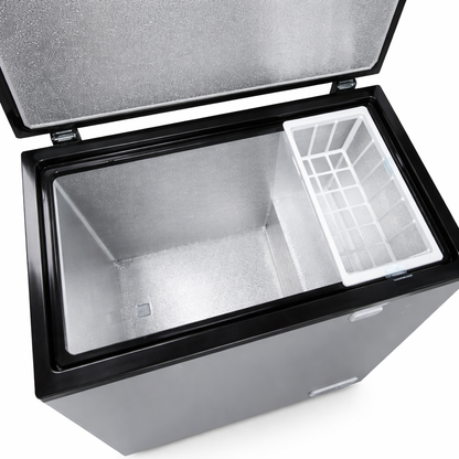 Volsmart Freezer Chest Freezer, Silver 150L One year warranty
