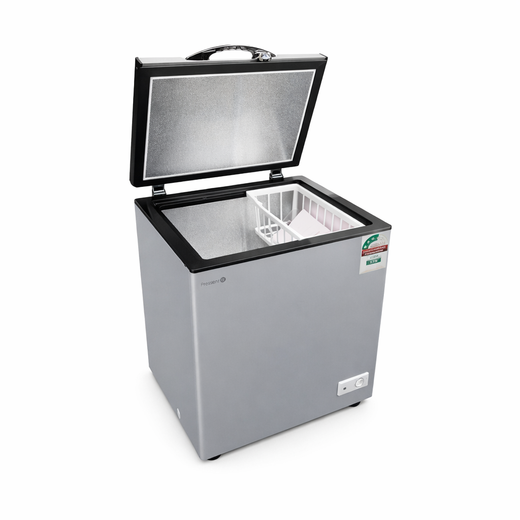 Volsmart Freezer 60L with Roller Wheel Silver 60L VL-BD60