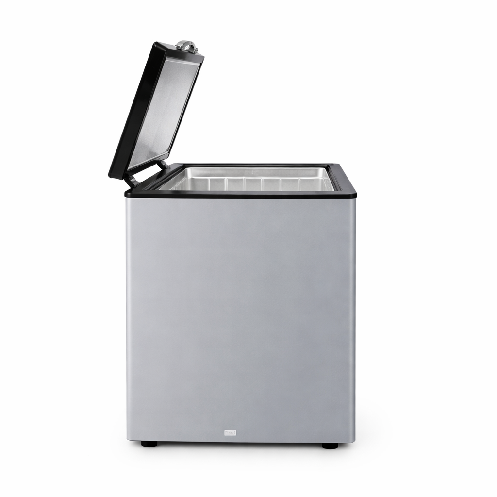 Volsmart Freezer 60L with Roller Wheel Silver 60L VL-BD60