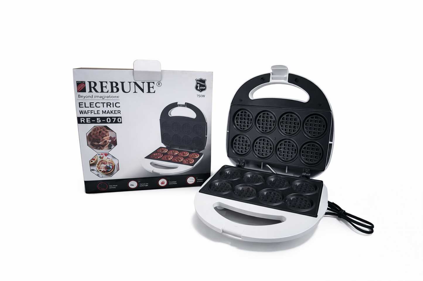 Rebune Waffle Maker RE-5-070